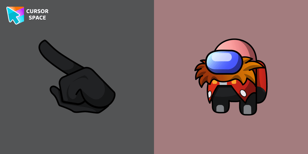 Among Us Doctor Eggman Character cursor cursor pack